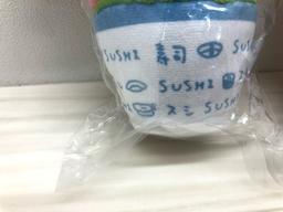Chiikawa 餐廳廚師毛公仔吊飾 壽司三文魚子 茶色 中古 圖 3
