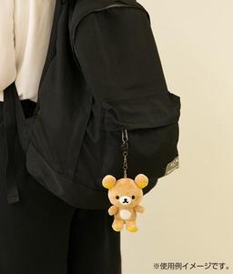Rilakkuma 外出毛公仔鎖匙扣 - 可選 Relax 熊或 Korilakkuma 圖 3
