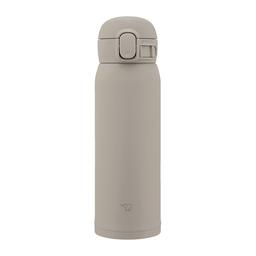 象印 不銹鋼保溫保冷杯 480ml 一鍵式彈蓋 輕量緊湊 灰色 SM-WS48-HM 圖 1