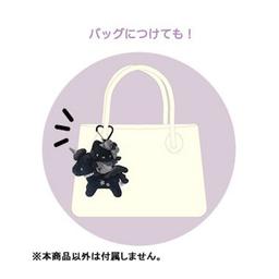 Hello Kitty 高級毛公仔吊飾 黑色 飛馬 天鵝 毛公仔 掛飾 登山扣 Sanrio 圖 5
