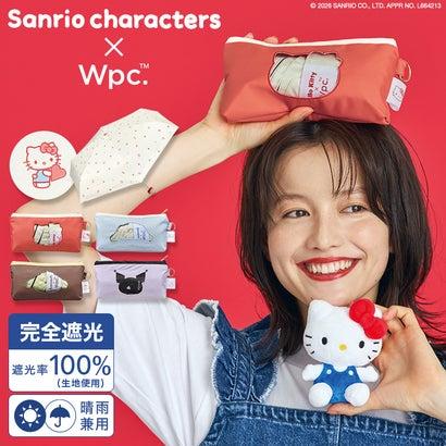 Wpc. Sanrio角色聯乘完全遮光遮熱晴雨兩用傘（紅色 Hello Kitty） 圖 2