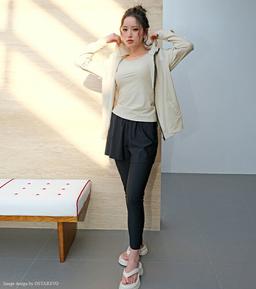 女裝連帽防曬泳衣套裝（5件套） 圖 35