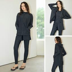 女裝連帽防曬泳衣套裝（5件套） 圖 73