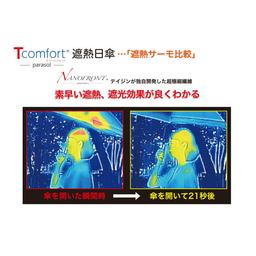 帝人 Tcomfort 晴雨兼用遮熱傘 圖 4