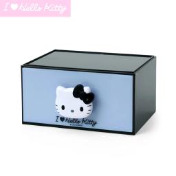 Hello Kitty I Love Hello Kitty 疊放收納盒 黑色 圖 1