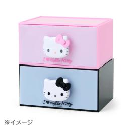Hello Kitty I Love Hello Kitty 疊放收納盒 黑色 圖 5