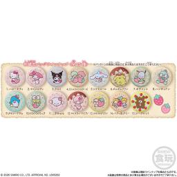 Sanrio Characters 刺繡徽章餅乾 4 盒裝 (12個裝) 食玩 圖 3
