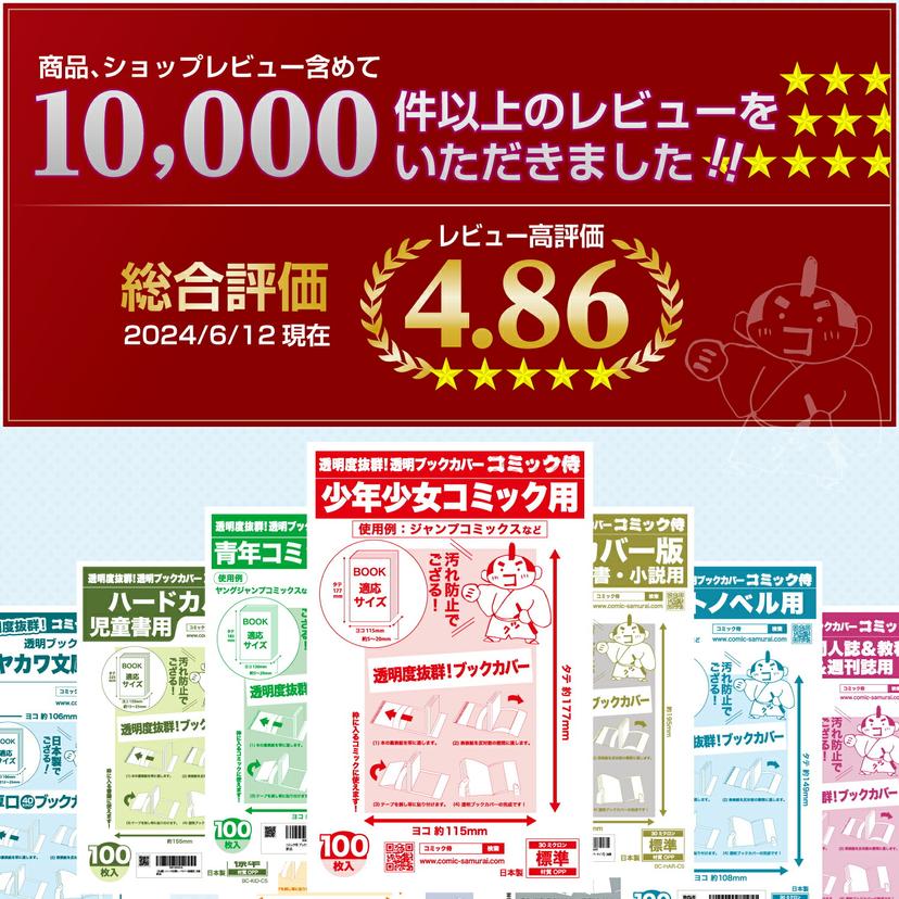 COMIC侍 透明書套 日本製 圖 5
