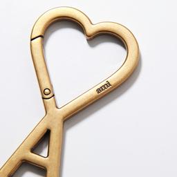 ami paris AMI DE COEUR 愛心標誌金屬鎖匙扣 UKR907 369 圖 7