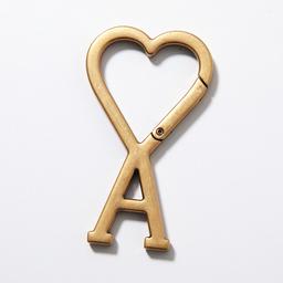 ami paris AMI DE COEUR 愛心標誌金屬鎖匙扣 UKR907 369 圖 6
