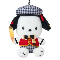 Pochacco 毛公仔吊飾（2026年Sanrio角色大賞第4彈 Sanrio穿搭系列） 圖 2