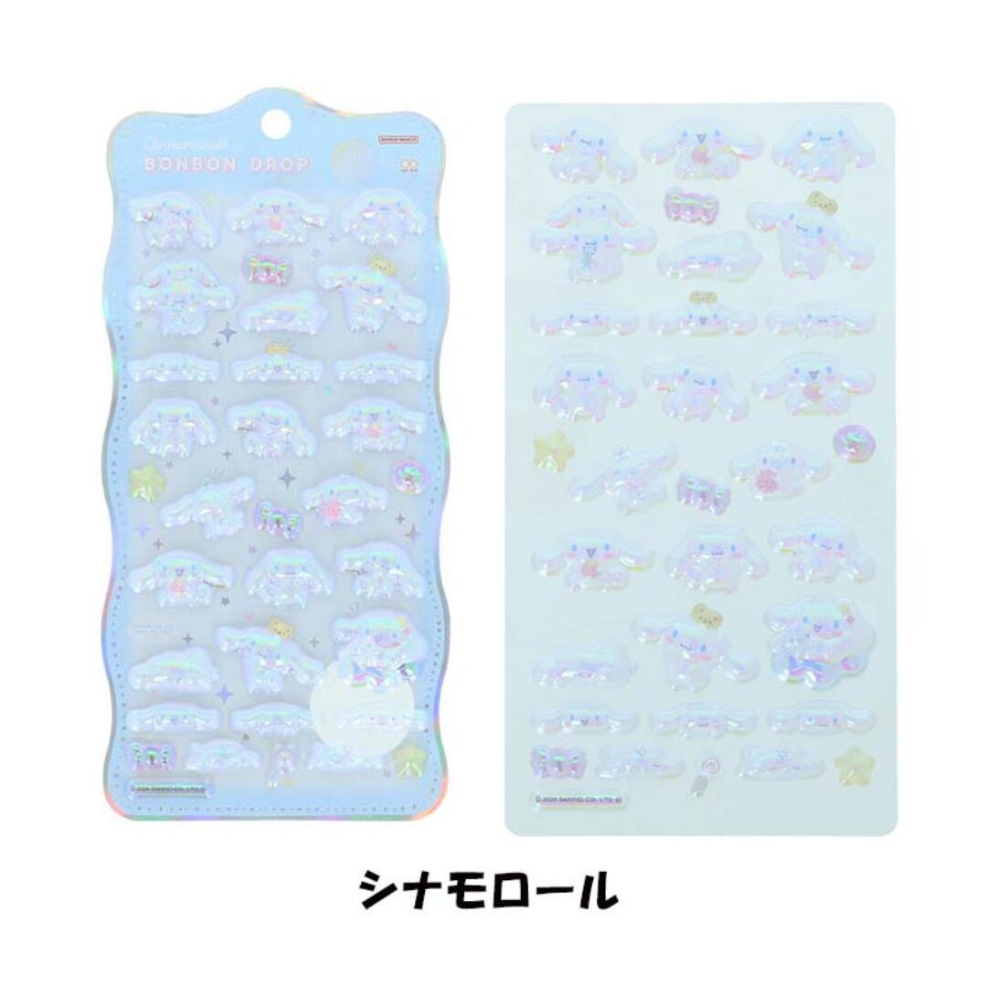 Sanrio 角色閃粉立體貼紙組 商品介紹 3
