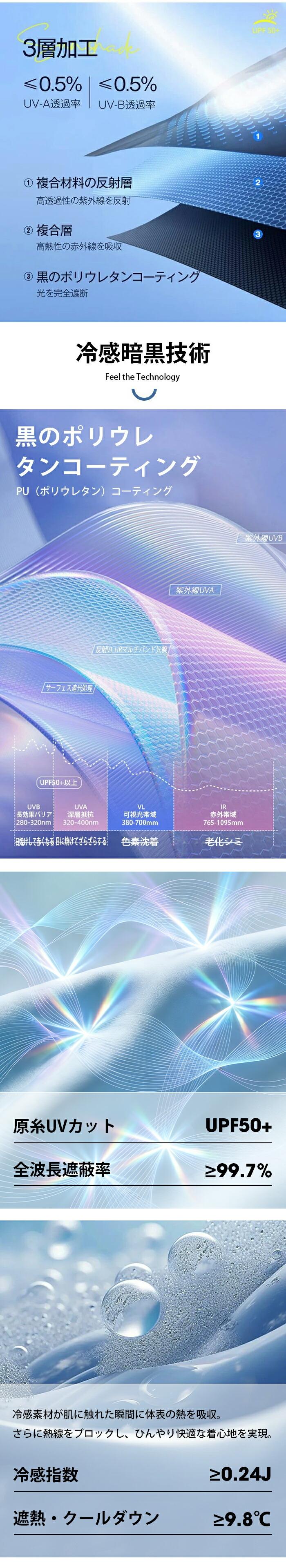 防UV接觸冷感連帽外套 圖 8