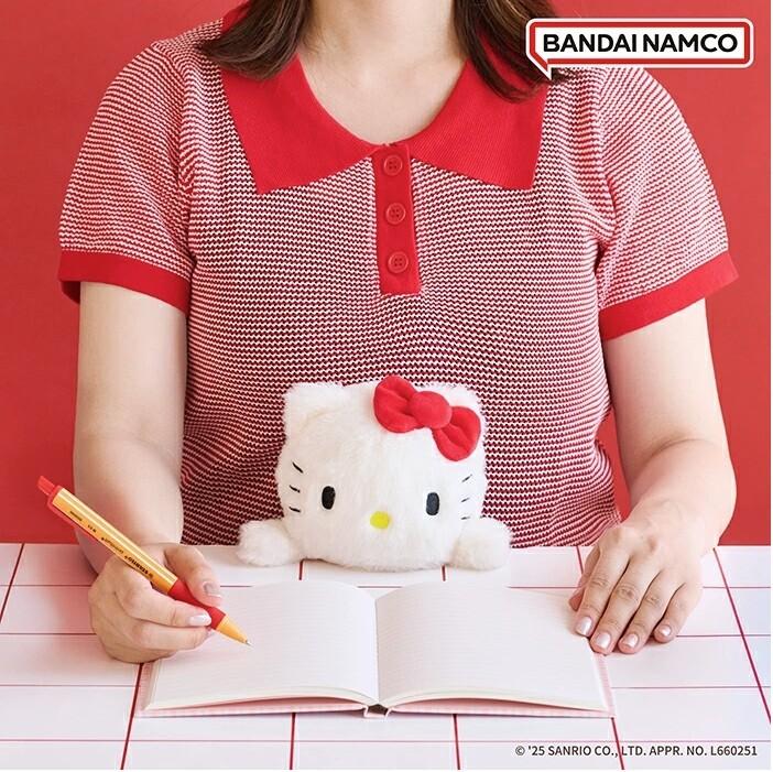Sanrio ふんばるず 坐姿守護毛絨公仔 改善駝背 辦公室必備