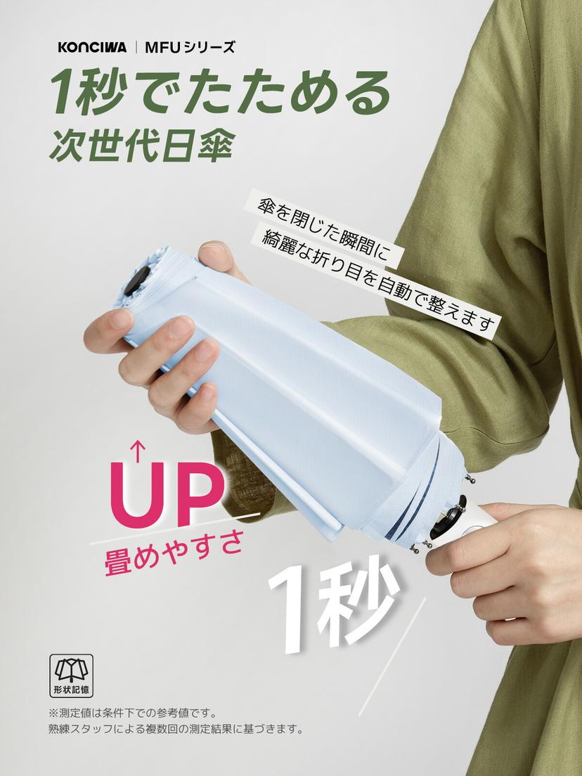 KONCIWA MFU1S Air 碳纖維自動開收摺疊遮陽傘 圖 3