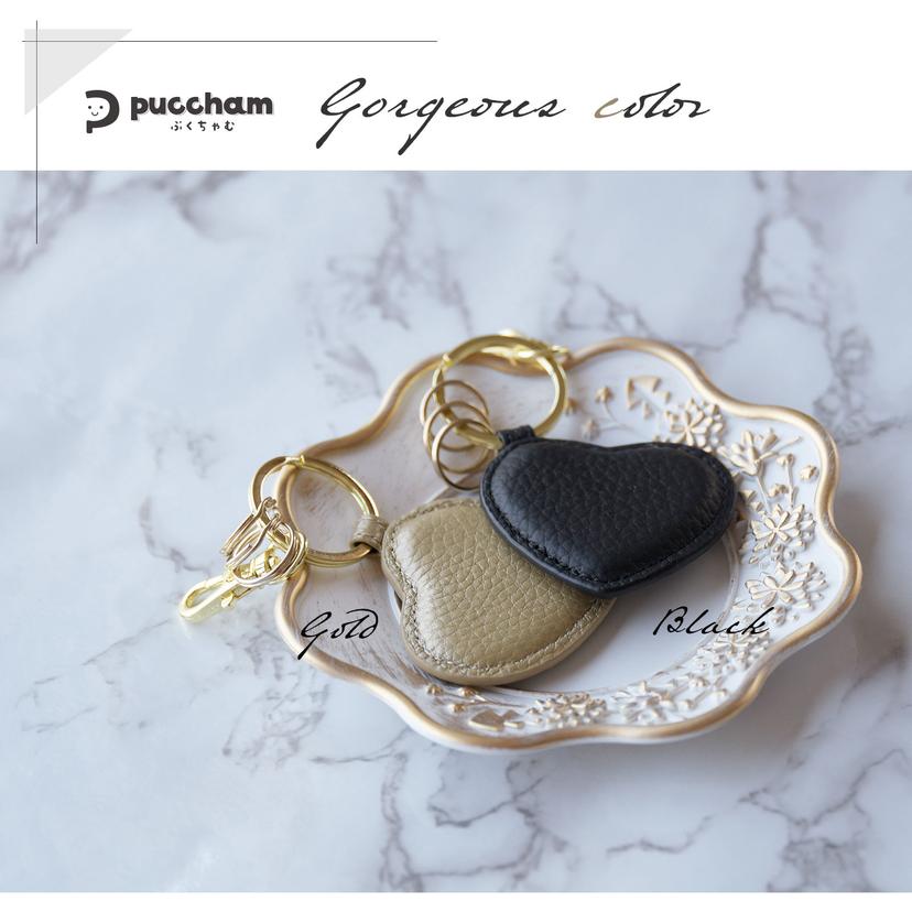 QUARE Puccham 真皮心形匙扣吊飾 圖 11