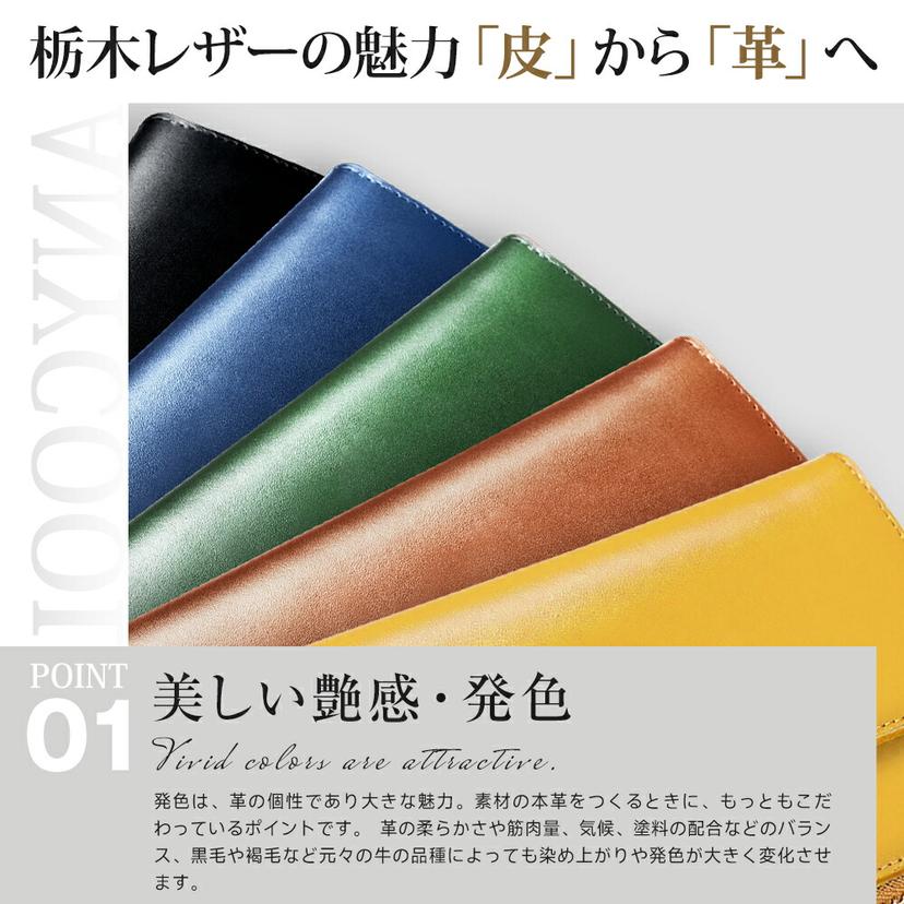 Anycool 栃木皮革長銀包 圖 14