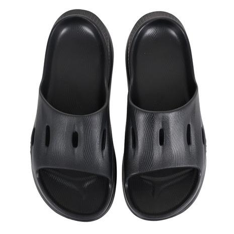 HOKA 男女裝 Ola Recovery Slide 3 黑色涼鞋 圖 2