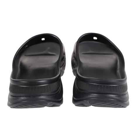 HOKA 男女裝 Ola Recovery Slide 3 黑色涼鞋 圖 3