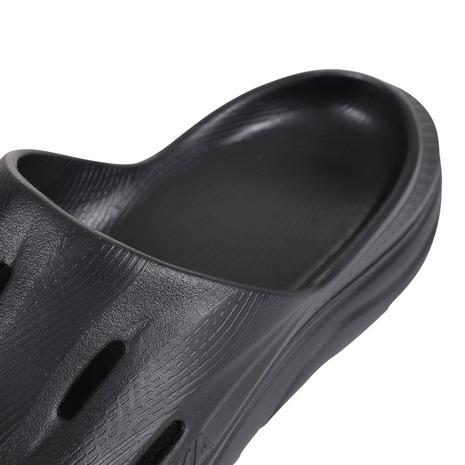 HOKA 男女裝 Ola Recovery Slide 3 黑色涼鞋 圖 5