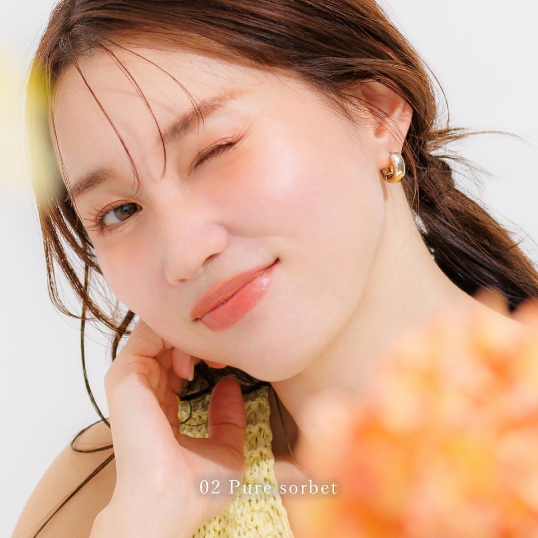 透明感光澤肌膚