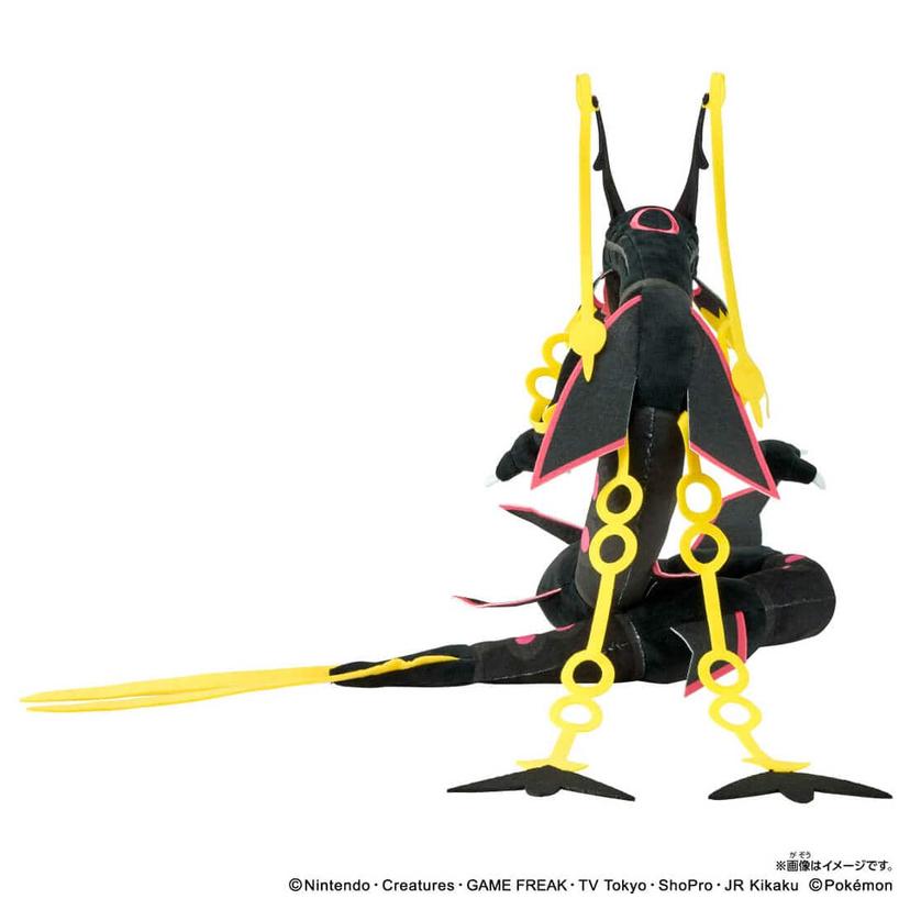 寶可夢 黑色 Mega 烈空坐 毛公仔 圖 4